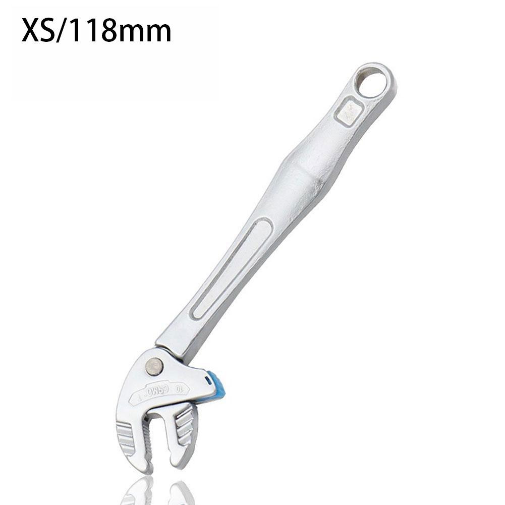 

For Automotive Repair, Plumbing Heavy-Duty Industrial Crab Claw Wrench - Quick-Adaptive Ratchet, Wide Jaw Adjustable Tool