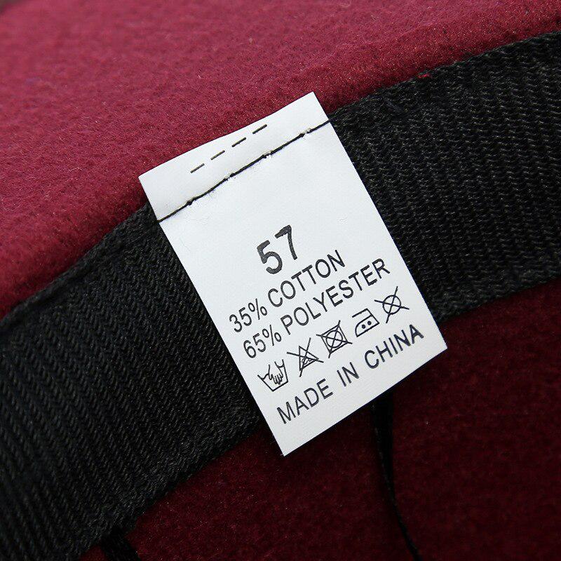 Laine à large bord chapeaux britanniques hommes femmes mode haut rigide chapeau automne hiver lisse unisexe Fedoras