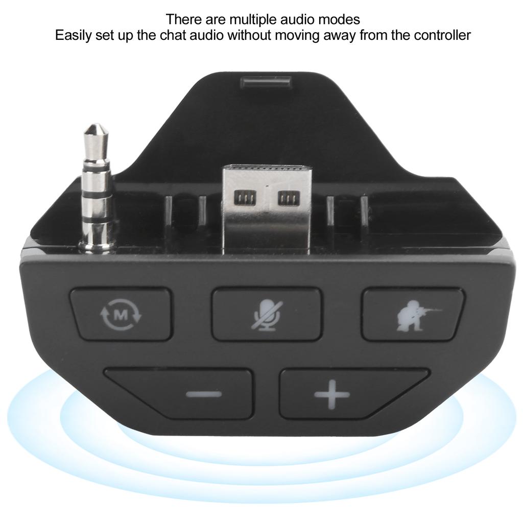 Hdset Adapter Controller Adapter Hdphone Converter for X BOX One Wireless Gamepad