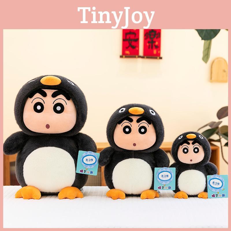 Crayon Penguin Shin Chan Plush Toy Animal Stuffed Doll Cartoon Kids Gifts Cute