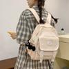 Schoolbag New Korean Version Backpack Commuting Large Capacity Fashionable Versatile Strong Durable High School Junior High School Travel Bag Backpack