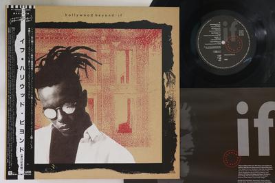 LP Record HOLLYWOOD BEYOND - If P13558PROMO WEA 1987 Japan Obi Dance & Electronica Used