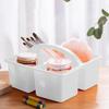 Desktop with Handles, Compartments Storage Basket Bin, Craft Storage Organizer Case, Classroom Storage
