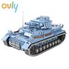 Ovly Type-4 Main Battle Tank D Model Building Block World War II Toy Compatible with Bricks Children's Birthday Gift