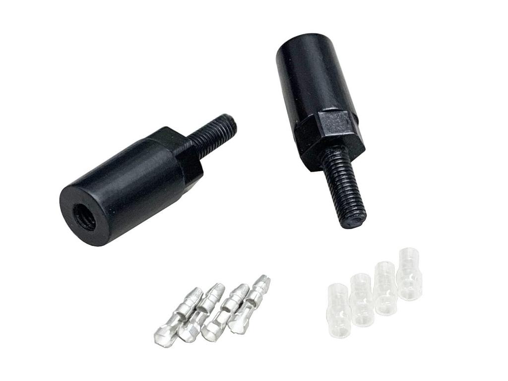 Kijima Z900RS/CAFE ('18-) Motorcycle Parts Turn Signal Shaft Extensions, 35mm Extension for M8, Set of 2, 217-5024