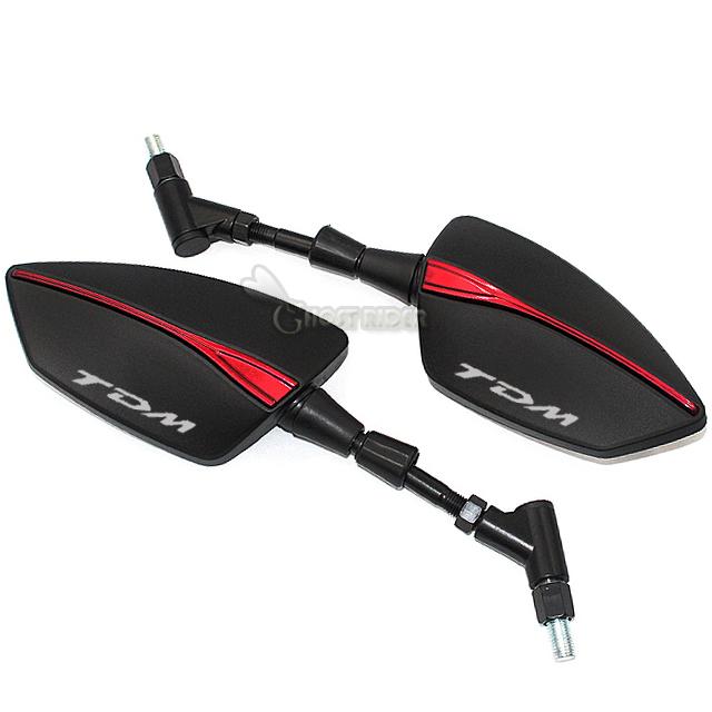 For YAMAHA TDM850 TDM900 TDM 850 900 Motorcycle Rear View Mirrors Mirror