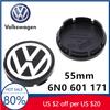 2026 Gorące Dla VOLKSWAGEN VW 4 szt. 55-56 mm Dla VW Golf Passat Jetta Beetle CC Bora Polo Touareg Tiguan Dekielki Piasty Kół Dekielki Felg Ca