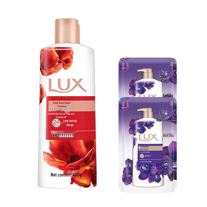 

LUX Dreamy Rose Fragrance Shower Gel 3-Piece Set