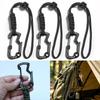 with Paracord Keychain Anti-Loss Rope Multifunctional Emergency Gear  for Camping Hiking