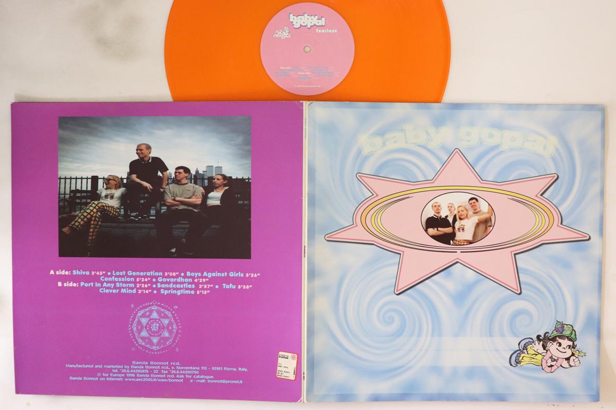 

LP Record BABY GOPAL - Fearless bb027 Banda Bonnot 1997 US Rock Used