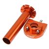 Universal Motorcycle CNC Aluminum Accelerator Throttle Twist Grips Handlebars Cable for Honda CRF230 CR80 Kawasaki KLX Dit Pit B Throttles 2