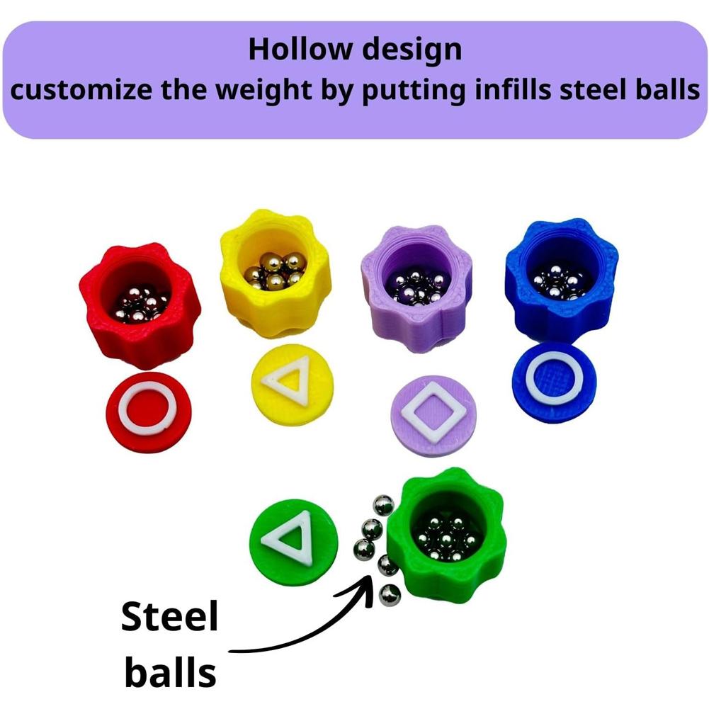 Gonggi Jack Stone Steel Ball Pebbles Set Gonggi Game Stone Catching Game Hand Eye Coordination Training Toy Gonggi Set for Kids