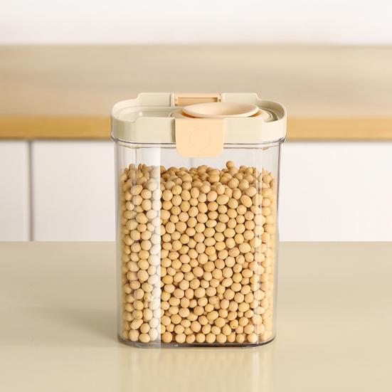 Borcan Sigilat Organizator Cereale Uscate BPA Depozitare Alimente Făină Zahăr Depozitare