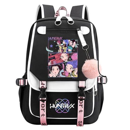 Large Capacity Backpack Hunters Prints Lightweight Travel Backpack Commuter Bag with Multiple Compartments for School Street Daily Outings