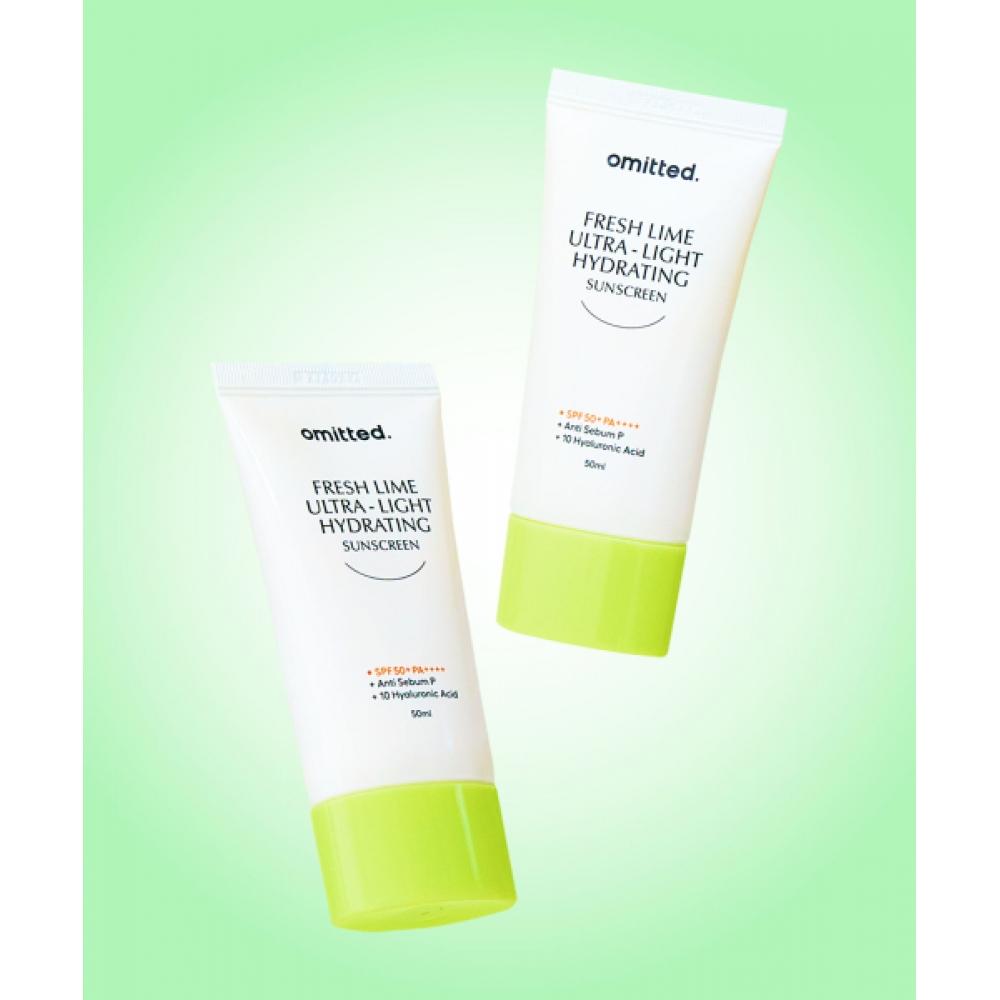 Omacile [2pack] Fresh Lime Glow Moisture Sun Cream 50ml X 2 NONE