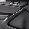 Inner Door Armrest Handle Panel Strip Decoration Cover Trim Matte Accessories Interior For Volkswagen VW Tiguan MK1 2008 - 2015