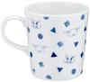 Yamaka Shoten Blue and White "Crayon Shin-chan" Mug, Pajamas, CS21-11