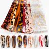 Stripe Pattern Nail Stickers The Starry Sky Nail Decals Professional Nail Foils  Nail Decoration