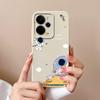 Custodie per telefono carine da astronauta per Oppo Realme C75x 14 14T 14X P3 Narzo 10 30 60 A5 Pro Silicone liquido liscio di alta qualità Guscio antiscivolo per custodie Oppo