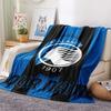1PC Custom Name Atalanta BC Patterned Flannel Blanket Suitable For All Seasons for Home Decor Warmth and Comfort Gifts Holiday Present