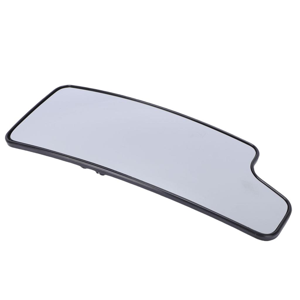 Lower Mirror Glass Heated Convex Towing Mirror Driver Side Lower Exterior Mirror Glass with Backplate Replacement for