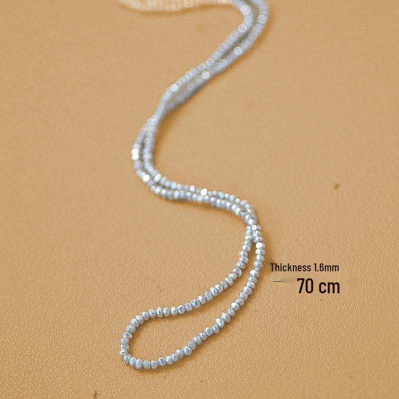 Thai Handmade Ultra-Fine Pure Silver Loose Beads for DIY Bracelets, Necklaces, and Accessories. серебряный