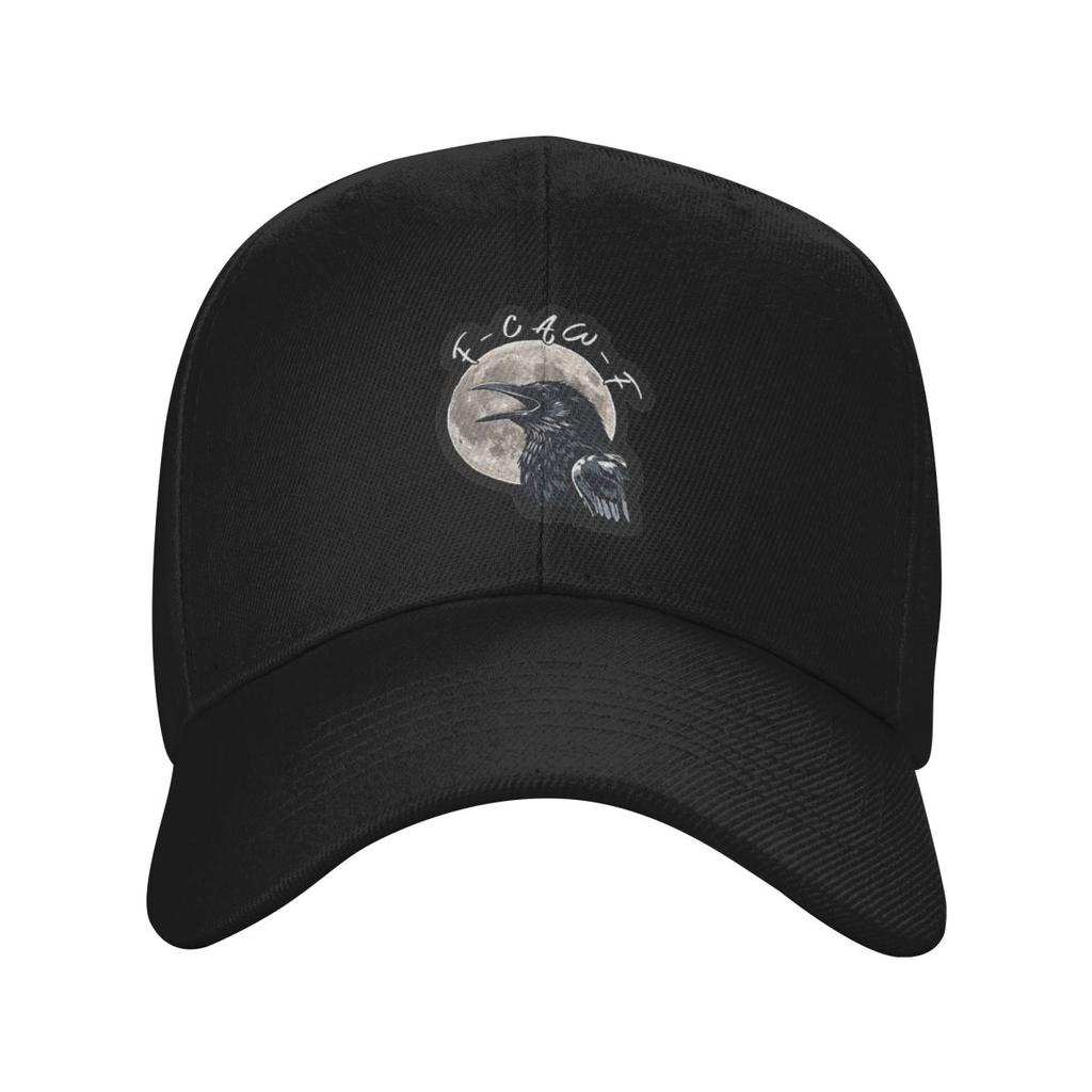 Black Crow F Caw F Baseball Caps Fashion Men Women Hats Outdoor Cap Hip Hop Baseball Hat Casquette