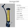 High-Pressure Mini Foot Pedal Pump for Basketball, Football & Bicycle
