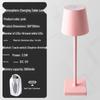 Rechargeable Touch Dimming Table Lamp - Decorative for Dining, Cafe & Bedside Night Light.