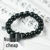 First Grade Xinjiang Hetian Jade Qingyu Bracelet: Handmade Beaded Ancient Style for Men and Women