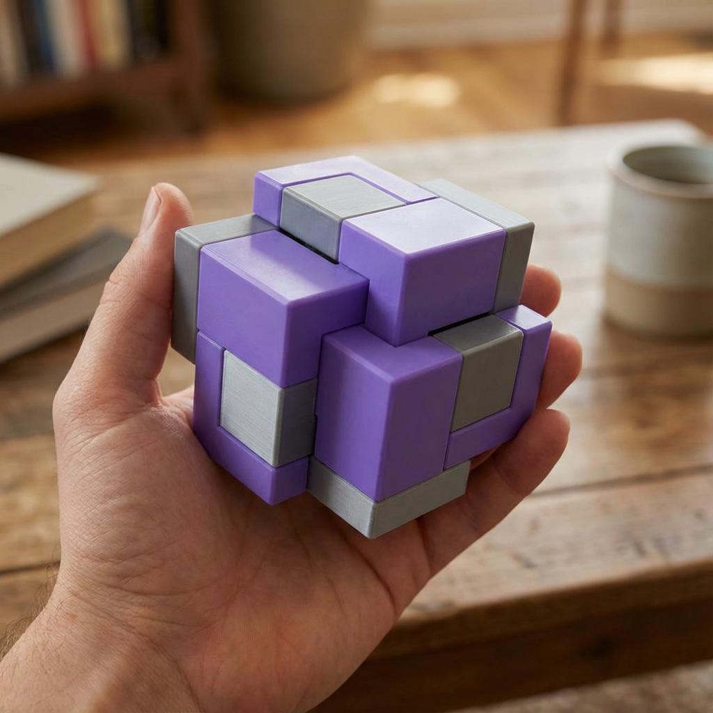 Advanced Brain-Teaser Puzzle Cube: Level 10 Challenge for Stress Relief and Education Guangdong Dongguan
