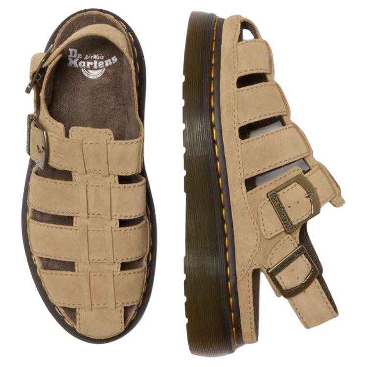 Dr. Martens Versatile Fashionable Trendy Roman Sandals Unisex Sandals Light-Brown 32145439