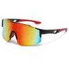5 Piece Set Fashionable Large Frame Color Unisex Glasses Trendy Eyewear for Men Women