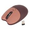 DIWOSHE Wireless Mouse with Cute Cat USB Medium Popular for Women and Compatible with and Brown Design, Wireless, Quiet, Battery-Operated, Optical,