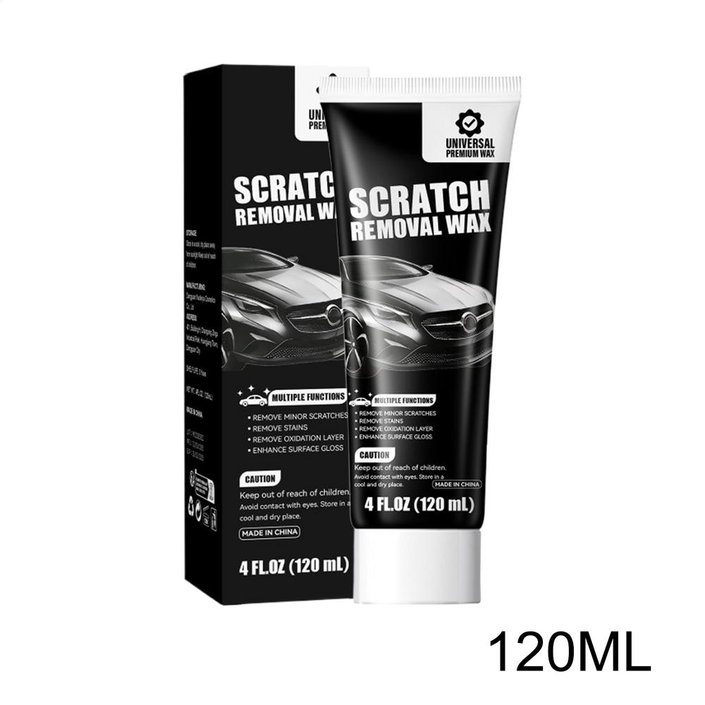 Scratch Repair for Vehicles 120ml Auto Wax Coating Paste Scratch Removal for Detailing Maintenance Restoration Exterior