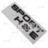 3D Sport HSE Car Trunk ABS Badge Emblem For Car Rear Tailgate Fender Door Adhesive Badge for Land Rover Range Rover YU0