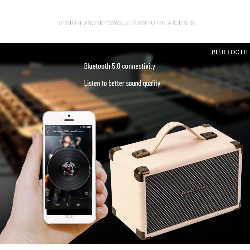 Bach Johann M3 Portable Wireless Bluetooth Speaker CN plug (adapter included)