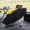 1PC Vfb Fc Crest Printed Umbrella Folding Umbrella, Automatic Umbrella 8-Frame for Travel, Camping Fan Gifts Christmas Gifts