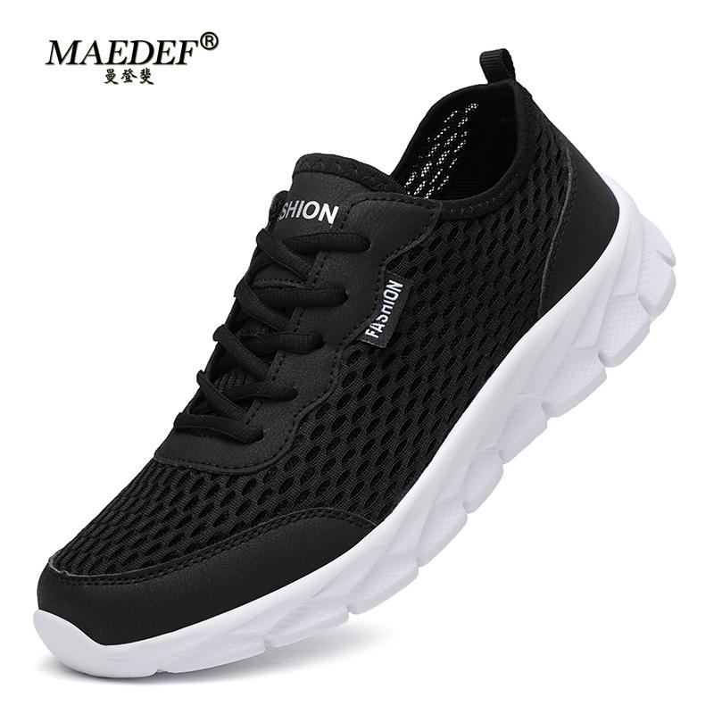 MAEDEF Mens Shoes Sneakers for Men Breathable Athletic Jogging Running Walking Sports Shoes Men Flats Shoe Tennis Men's Shoes
