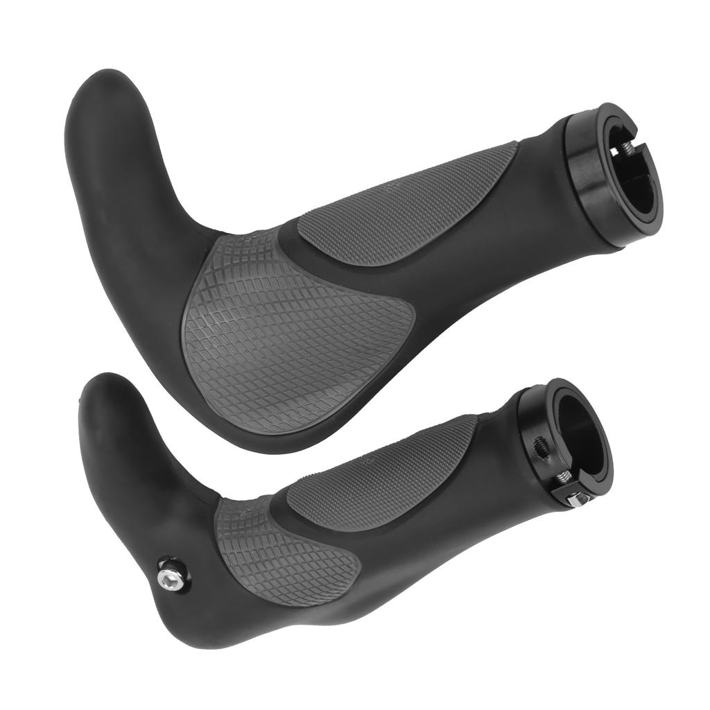 1 Pair Mountain Bike Handlebar Cover Nonslip Handle Grip Bar Rubber Horn Bicycle Grips