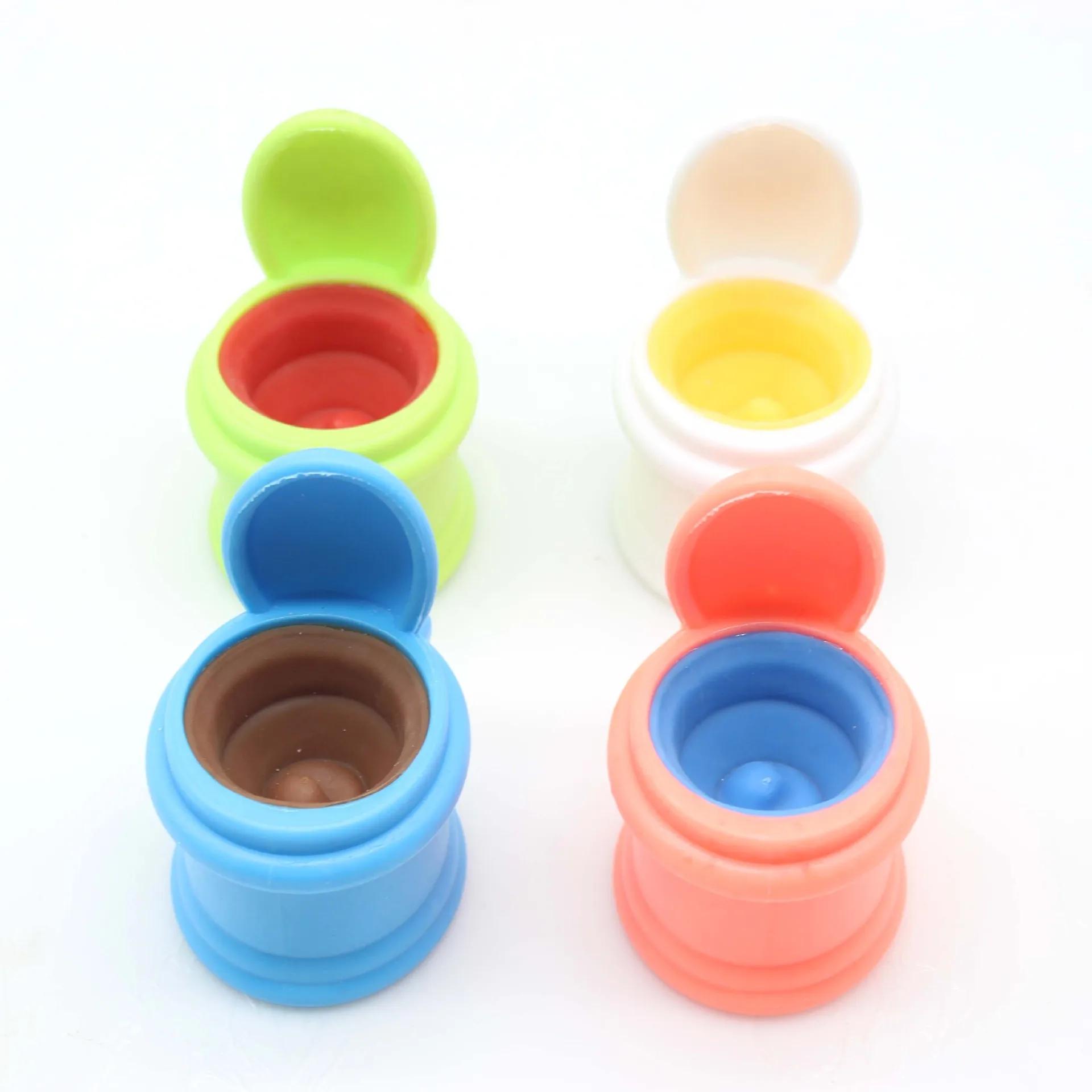 Woori Poop Up Забавный туалетный блок Squeeze Bad Joke Антистрессовая игрушка Прятки — фото 4