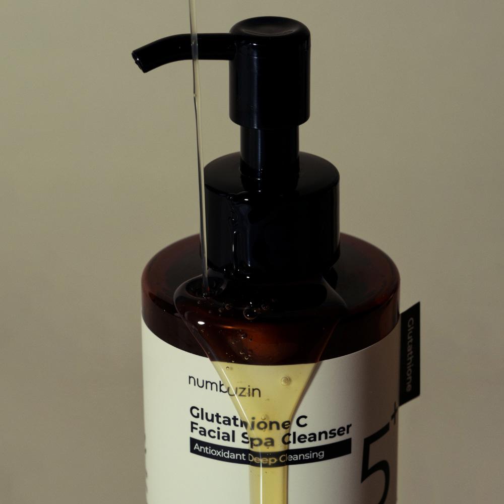 NUMBUZIN No.5 Glutathione C Oczyszczający Żel do Twarzy typu Spa 200ml – Rozjaśniający, Głęboko Oczyszczający, Koreański