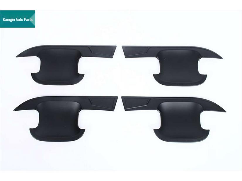 Ford Ranger 2023 Matte Black ABS Trim Set: Front Fog & Tail Light Covers