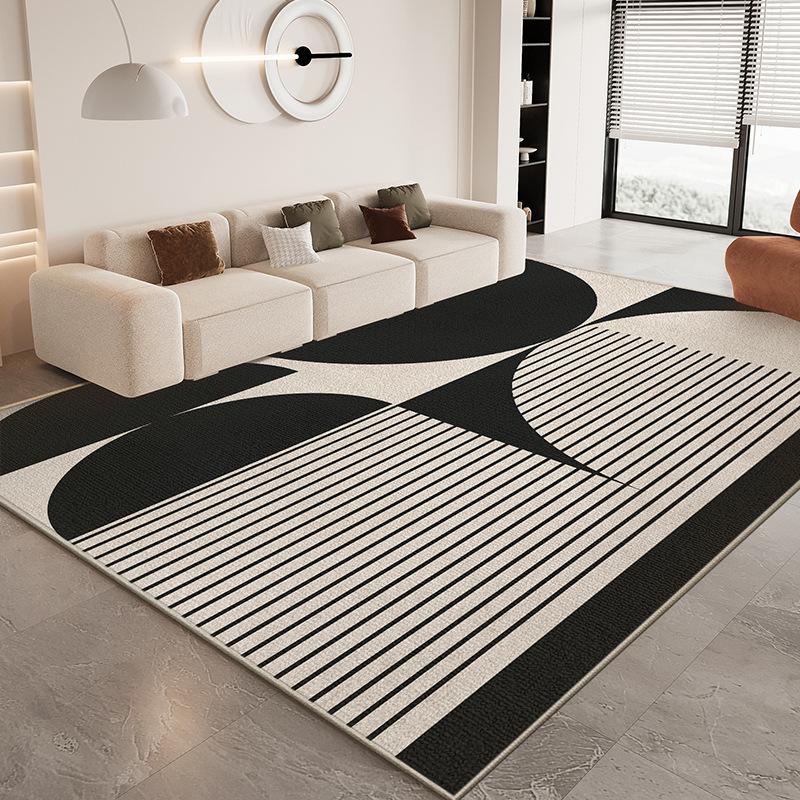 Lätt Lyx Vardagsrumsmatta Stor Yta Golvmatta High-end Sovrum Sängmatta