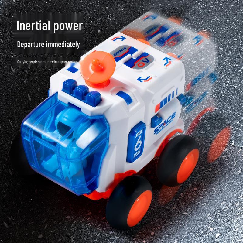 Astronaut Inertial Deformation Toy Car - Interstellar Rocket Spaceship for Kids