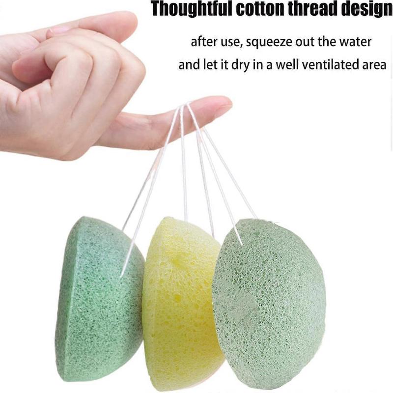 2er-Pack Gesichts-Schwämme, Gesichtsschwamm, Peeling-Schwamm, Badeschwämme, Körperpflege-Schwamm, Gesichtspeeling-Schwamm