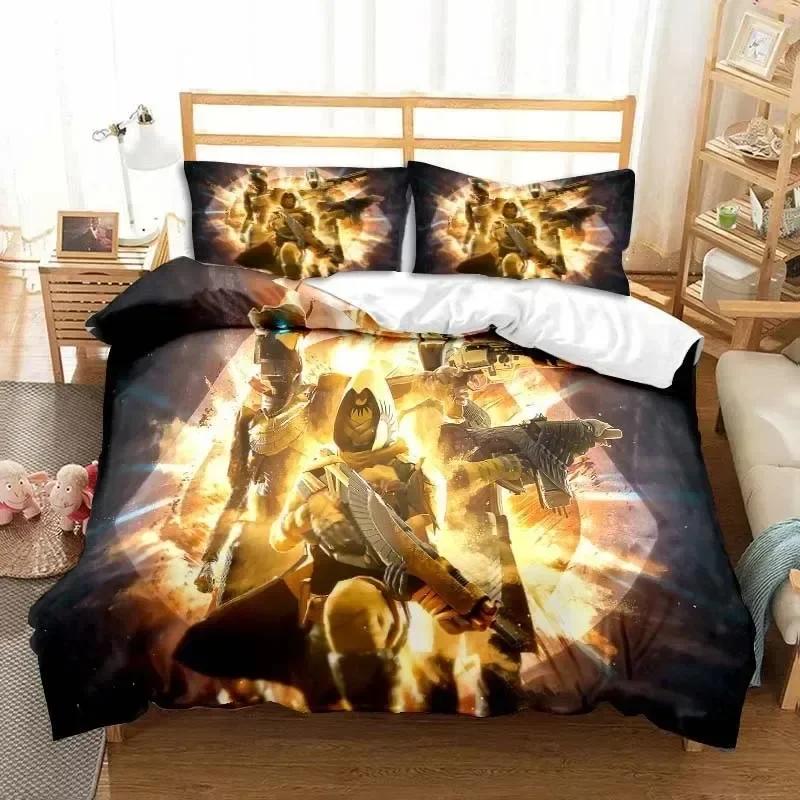 3D Printed Game Destiny Bedding Set Duvet Cover Bedroom Comforter Covers Single Twin King Size Quilt Cover Home Textile