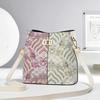 Women Ethnic Style Print Patchwork Shoulder Bag Large Capacity Bucket Crossbody Bags for Ladies