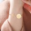 EUEAVAN Classic Witch Knot Bracelet For Women Stainless Steel Tetragrammaton Pentacle Bracelet Double Protection Jewelry Gifts