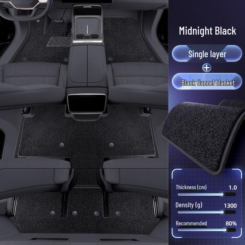 Lando L90 Full Coverage Foot Mats for 25 Models: Six/Seven-Seater Car Interior Carpet Accessories